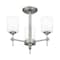 Quoizel Aria 3-Light Antique Polished Nickel Semi-Flush Mount ARI1717AP - alternate 3